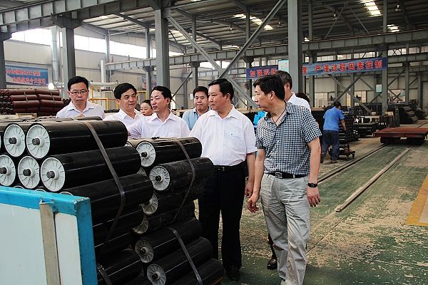 泰安市煤炭工业管理局领导来公司参观考察